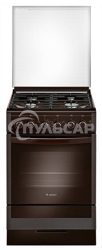 Плита газовая Gefest 5300-02 0047 коричневый, конфорок 4 газовых, духовка 52 л, 50 см x 85 см x 58.5 см