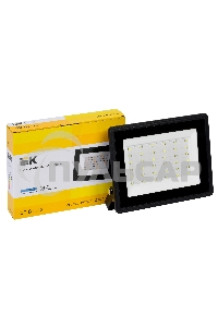 Прожектор светодиодный СДО 06-50 6500К IP65 черный ИЭК LPDO601-50-65-K02