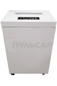 Шредер Office Kit S500 (2х15) белый (секр.P-5)/фрагменты/17лист./50лтр./скрепки/скобы/пл.карты/CD