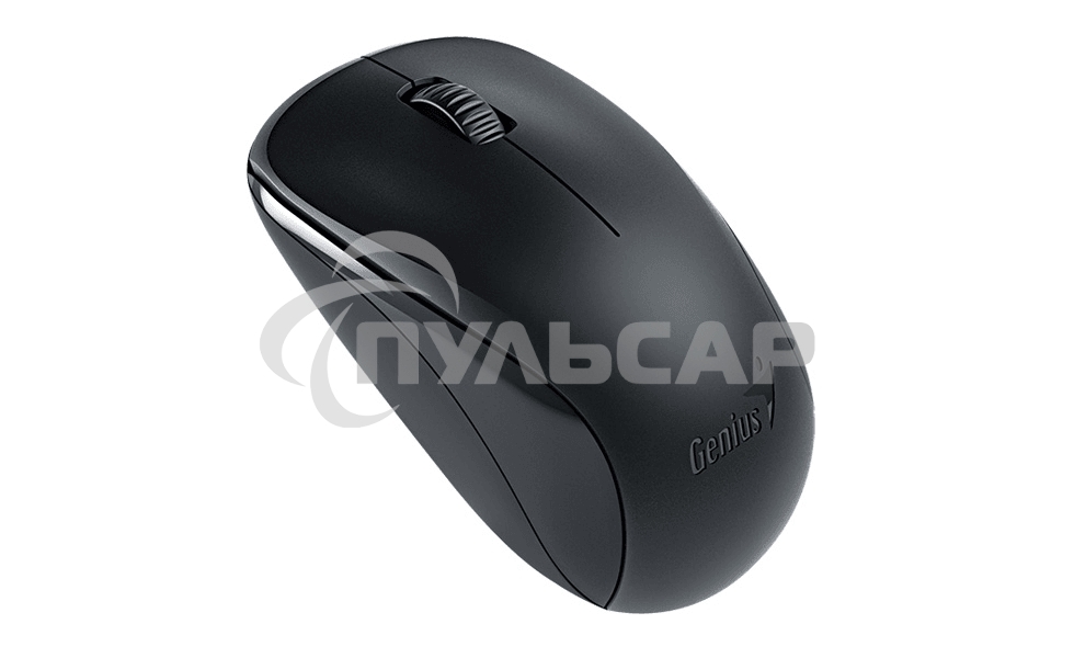 Мышь беспроводная Genius NX-7000 черный, 1200 dpi, радиоканал, USB, кнопки - 3