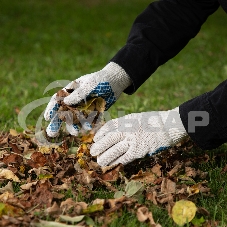 Перчатки трикотажные, ПВХ-покрытие 