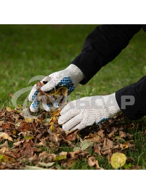 Перчатки трикотажные, ПВХ-покрытие 