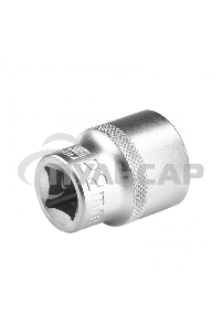 Головка торцевая, 22 мм, 12-гранная, CrV, под квадрат 1/2