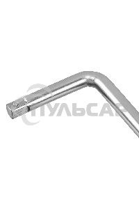 Вороток Г-образный Denzel 375*100 мм, квадрат 1/2