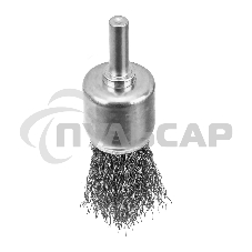 Набор щеток для дрели, 2 Плоские 50-75мм, 3 Чашки 25-50-75мм, шпилька, нерж.вит. проволока Denzel