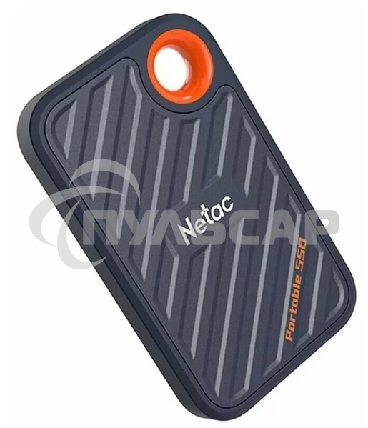 Внешний SSD Netac ZX20, 2TB, USB 3.2 Gen 2x2 Type-C, R/W 2000/1800, черный