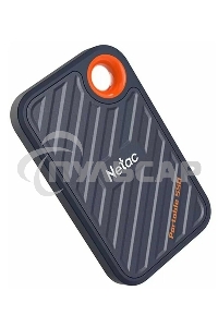 Внешний SSD Netac ZX20, 2TB, USB 3.2 Gen 2x2 Type-C, R/W 2000/1800, черный