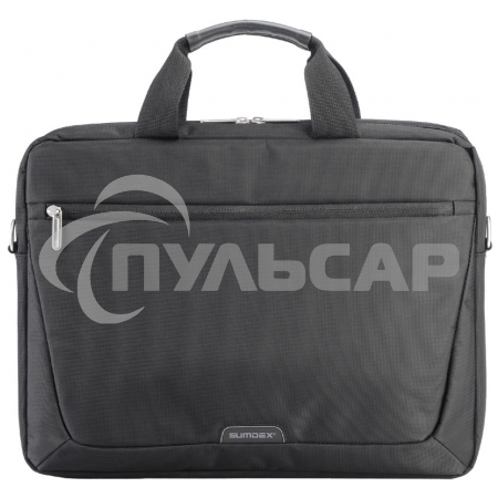 Сумки для ноутбуков Сумка SUMDEX PON-111BK нейлон, черная до 15,6
