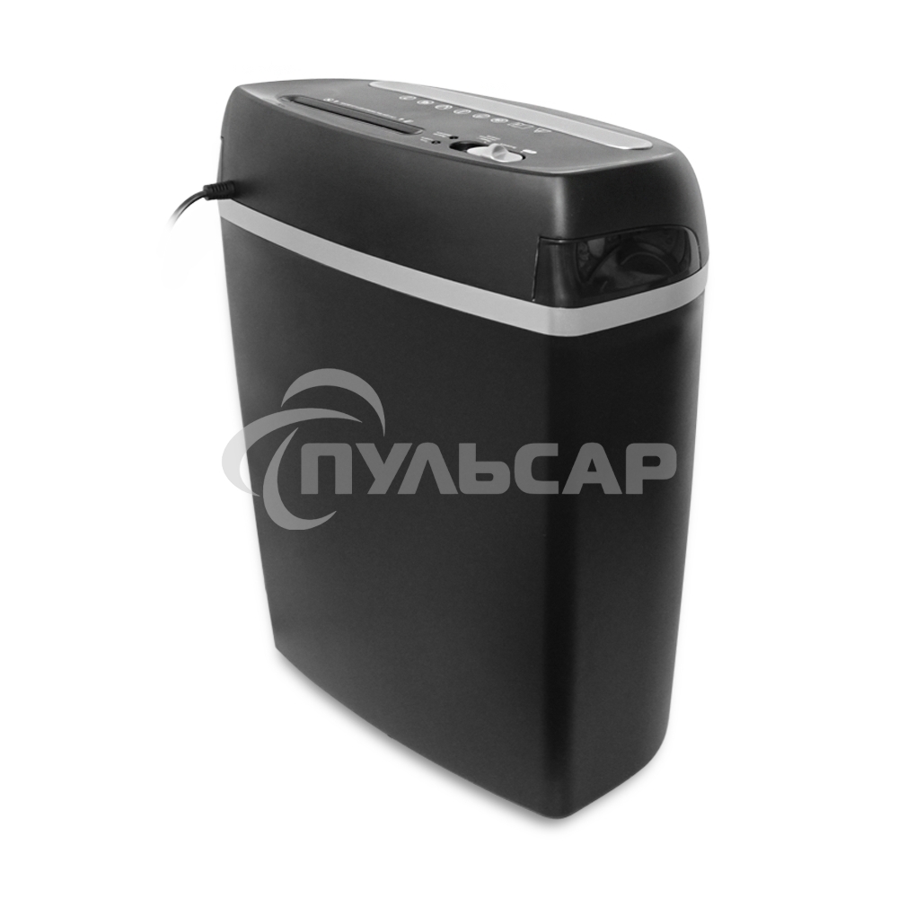 Шредер ГЕЛЕОС Уничтожитель документов УП23-4 DIN P-4 (4 ур-нь секр.), фрагмент 3,9х35мм, 14-16 лист (70г/м2), CD/пл.карты/скрепки/скобы, 23 л.