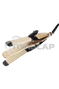 Выпрямитель Starwind SHC 7075 55Вт черный/шампань (макс.темп.:200С)