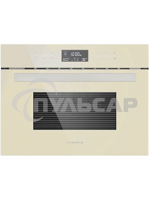 Шкаф духовой электрический с функцией СВЧ Maunfeld MCMO.44.9GBG, встраиваемый