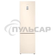 Холодильник Samsung RB37A5491EL/WT бежевый двухкамерный инвертер 269/118 л морозилка снизу