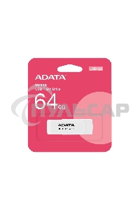 Флешка USB ADATA UC310 (UC310-64G-RWH), 64 Gb, USB 3.2 Gen 1, R/W 100/30, белый