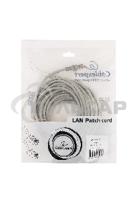 Патч-корд UTP Cablexpert кат.5e, 7.5м, литой, многожильный (серый)