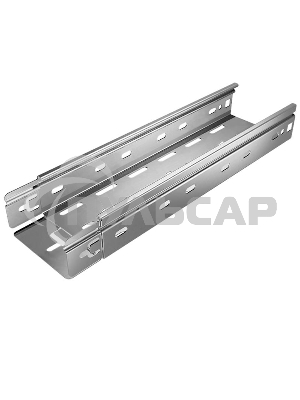 Лоток листовой перфорированный 100х50 L3000 сталь 0.7мм 