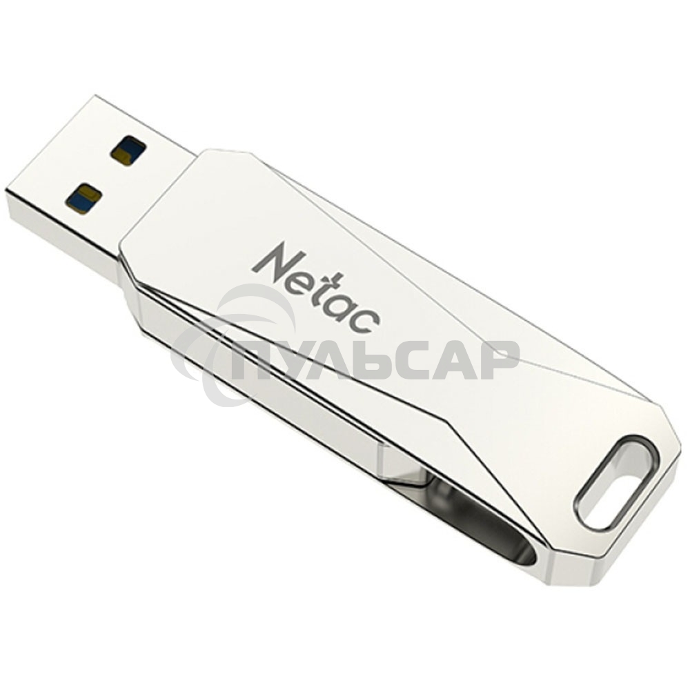 Флешка USB Netac U782C NT03U782C-032G-30PN dual USB 3.0+TypeC 32Gb, retail version