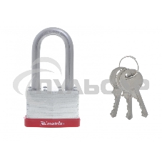 Замок навесной Matrix, 65 мм, удлиненная дужка