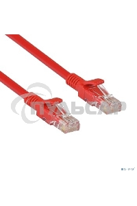 Патч-корд ExeGate UTP-RJ45-RJ45-5e-5M-RD, UTP, cat.5e, 5м, красный
