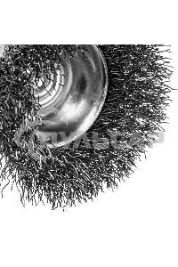 Набор щеток для дрели, 2 Плоские 50-75мм, 3 Чашки 25-50-75мм, шпилька, нерж.вит. проволока Denzel