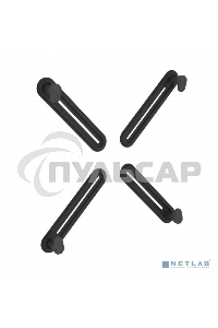 Кронштейн-адаптер для мониторов Arm Media LCD-M2 черный макс.7кг настольный поворот и наклон верт.перемещ.