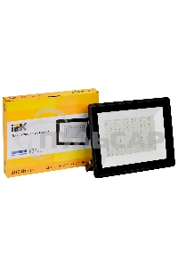 Прожектор Iek LPDO601-100-65-K02 СДО 06-100 светодиодный черный IP65 6500 K IEK