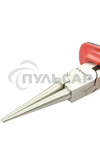 Круглогубцы Matrix NICKEL, 160 мм, никелированные, двухкомпонентные рукоятки