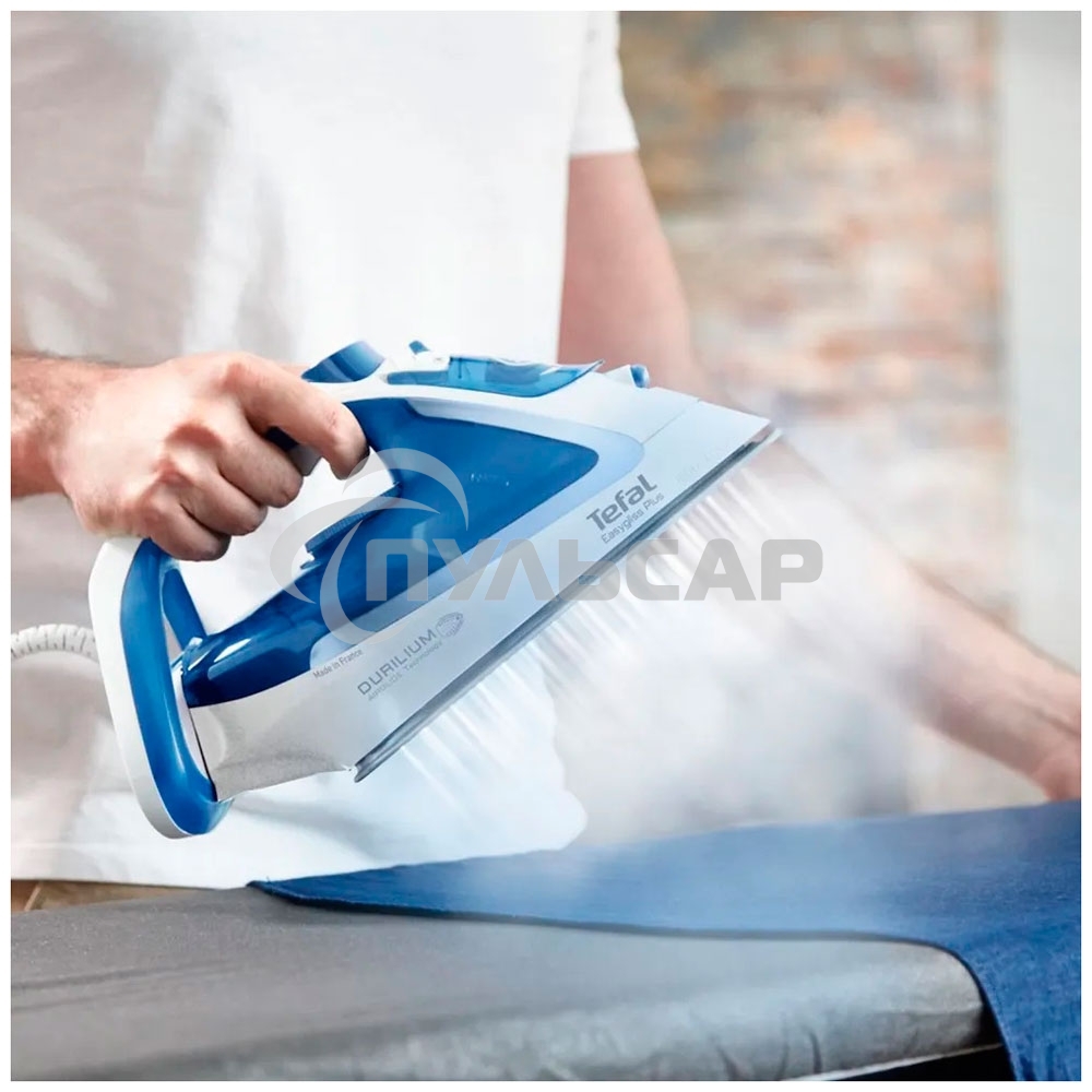 Утюг Tefal FV5736E0 2500Вт, 220г, синий