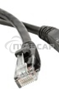 Патч-корд Lanmaster UTP TWT-45-45-0.5-BK вилка RJ-45-вилка RJ-45 кат.5е 0.5м черный ПВХ (уп.:1шт)