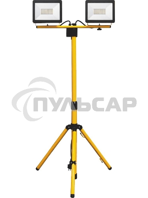 Прожектор на штативеFERON 295672*30W 6400К 220V черный IP65, LL-502