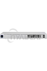 Коммутатор Ubiquiti UniFi USW-16-POE 2SFP 8PoE+ 42W управляемый