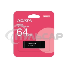 Флешка USB ADATA UC310 (UC310-64G-RBK), 64 Gb, USB 3.2, R/W 100/30, черный