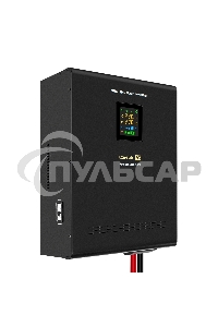 Источник бесперебойного питания (инвертор, синус, для котла, настенный) ExeGate FineSine SX-7000.LCD.AVR.2SH.T 7000VA/5000W, чистая синусоида, цветной LCD-дисплей, AVR, 2*Schuko+клеммы, линейно-интерактивный, внешняя батарея 48В до 200А·ч (поставляется от