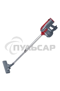 Пылесос вертикальный Galaxy GL 6255 серый/красный, питание от сети, 150 Вт, уборка сухая, пылесборник 0.8 л