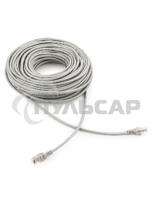 Патч-корд UTP Cablexpert кат.5e, 30м, литой, многожильный (серый)