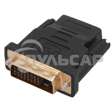 Переходник Rexant (17-6811) ПЕРЕХОДНИК шт.DVI - гн.HDMI GOLD