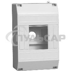 Бокс ОП КМПн 1/4 для 2-4-х авт. выкл. IP30 ИЭК MKP31-N-04-30-135 Бокс ОП КМПн 1/4 для 2-4-х авт. выкл. IP30 ИЭК MKP31-N-04-30-135