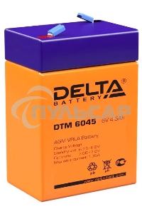 Батарея Delta DTM 6045 (6V 4.5Ah)