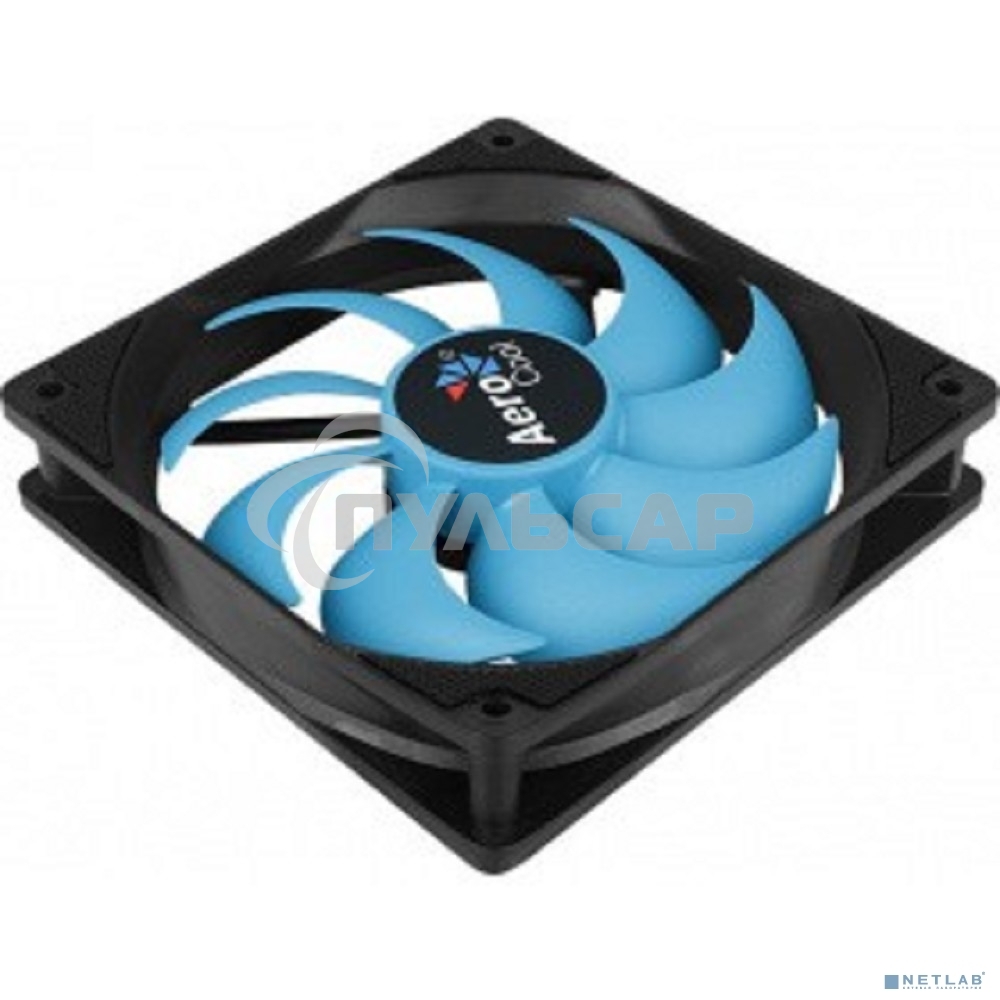 Вентилятор для корпуса AeroCool / Formula Motion 12 Plus черный, 120 мм, 1200 об/мин, 22.1 дБ, 3 pin