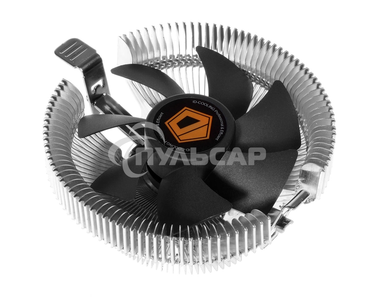 Кулер Cooler ID-Cooling DK-01 черный/серебристый 92мм алюминий 2500rpm 29db 95W 52мм