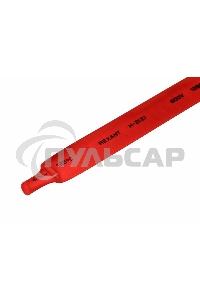 Термоусаживаемая трубка Rexant 9,0/4,5 мм, красная, упаковка 50 шт. по 1 м