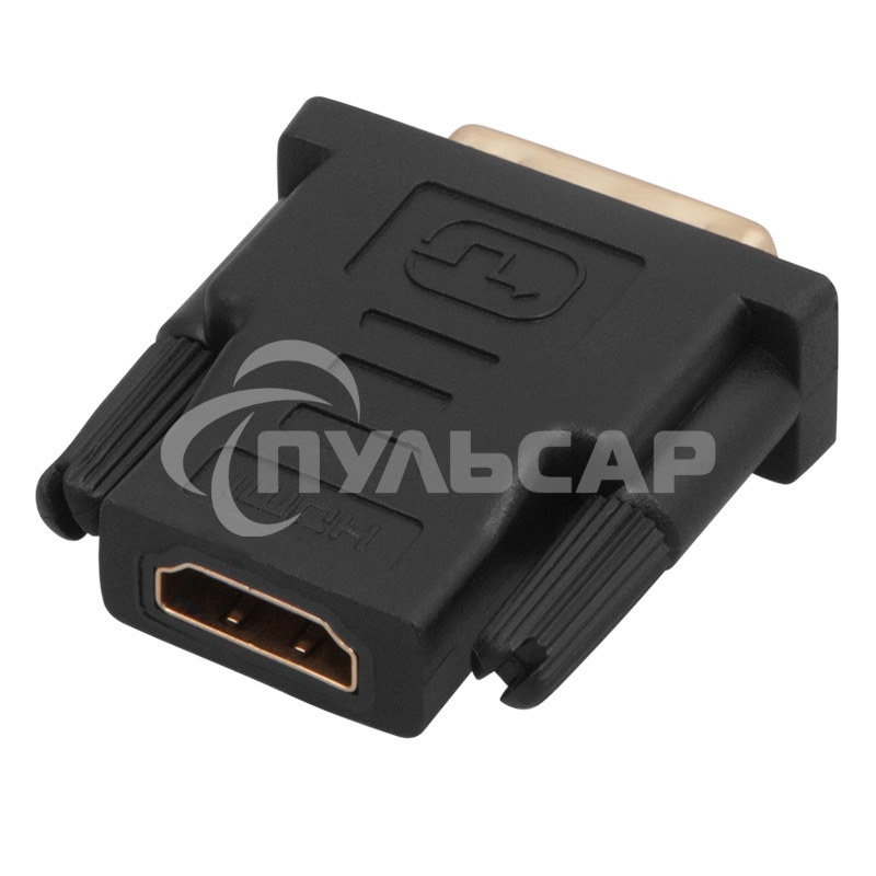 Переходник Rexant (17-6811) ПЕРЕХОДНИК шт.DVI - гн.HDMI GOLD