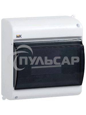 Бокс ОП КМПн 2/6 для 6 авт. выкл. прозр. крышка IP30 ИЭК MKP42-N-06-30-09