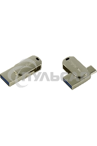 Флешка USB Netac U785 32 Gb <NT03U785C-032G-30PN>, USB 3.0+TypeC, металлическая
