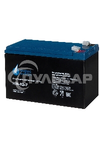 Батарея Парус-электро HM-12-7 (AGM/12В/7,2А·ч/клемма F2)