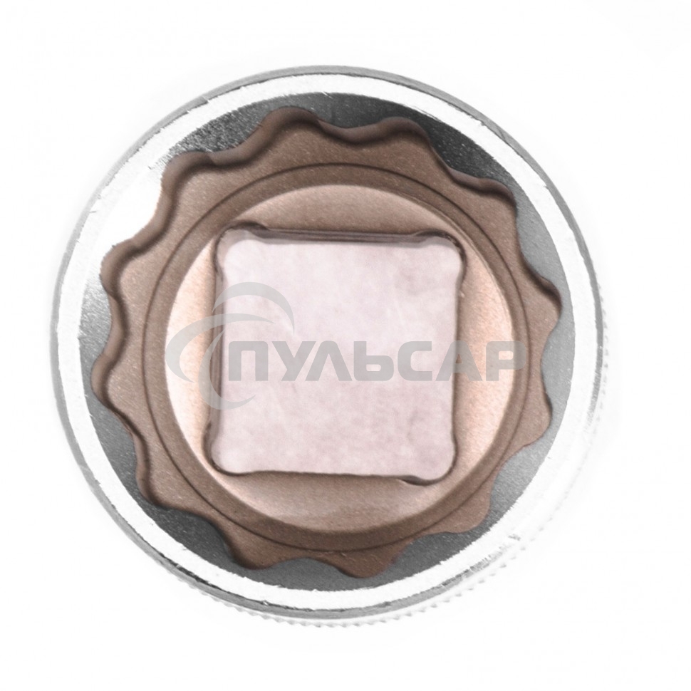 Головка торцевая, 24 мм, 12-гранная, CrV, под квадрат 1/2