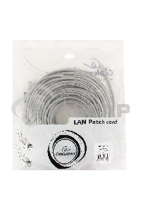 Патч-корд UTP Cablexpert кат.5e, 30м, литой, многожильный (серый)