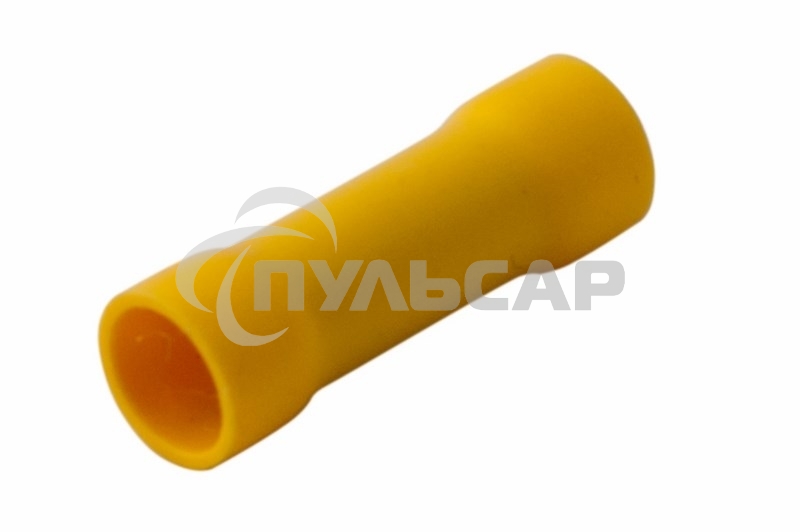 Соединительная гильза изолированная L-26 мм 4-6 мм² (ГСИ 6.0/ГСИ 4,0-6,0) желтая Rexant