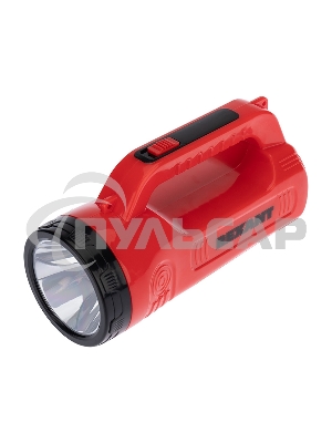 Прожектор поисковый с головным и боковым светом, с солнечной батареей, индикатор зарядки, выносное зарядное устройство и наплечный ремень в комплекте