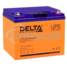 Батарея Delta DTM 1240 L (12V, 40Ah) с увеличенным сроком службы (10 лет)