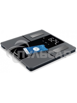 Весы напольные электронные Beurer BF 500 Super Black Edition макс.180кг черный